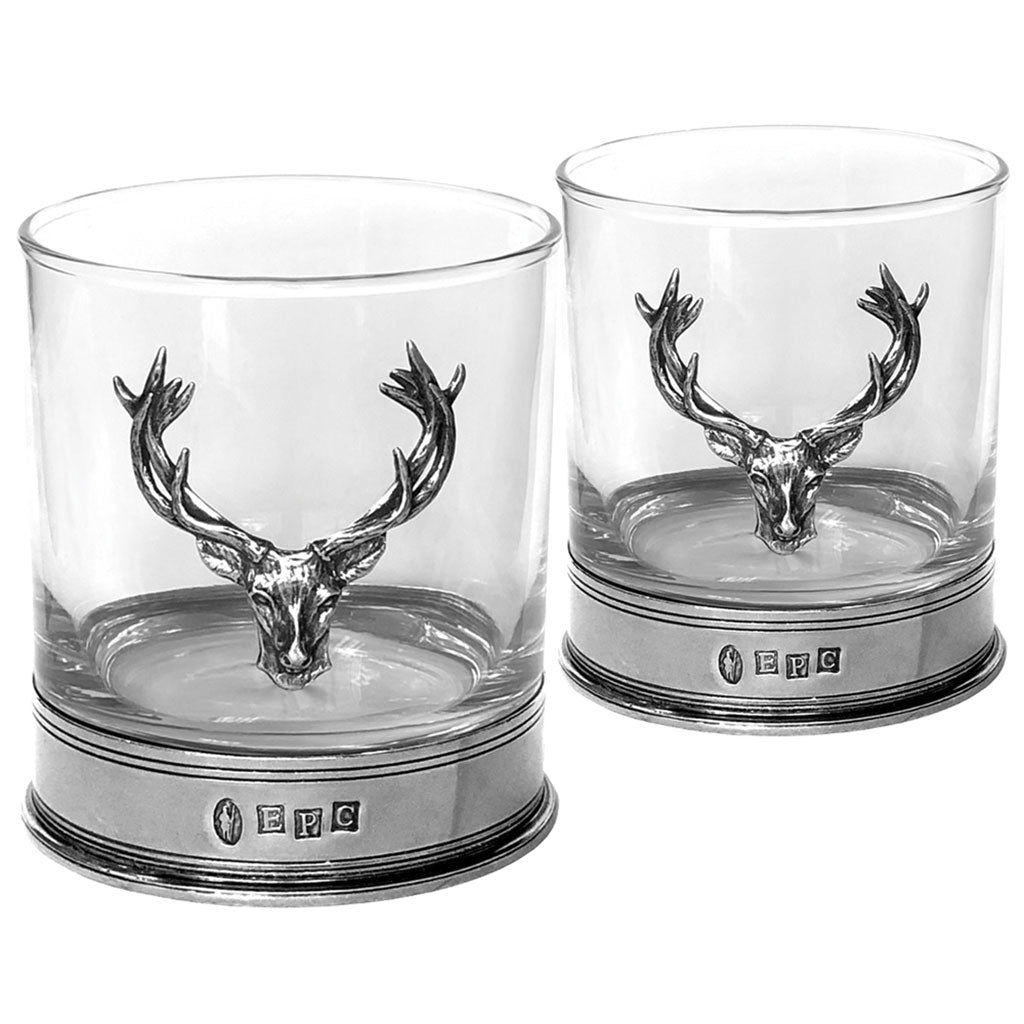 LUXURY PEWTER WHISKY GLASS TUMBLERS - UK-englishpewter