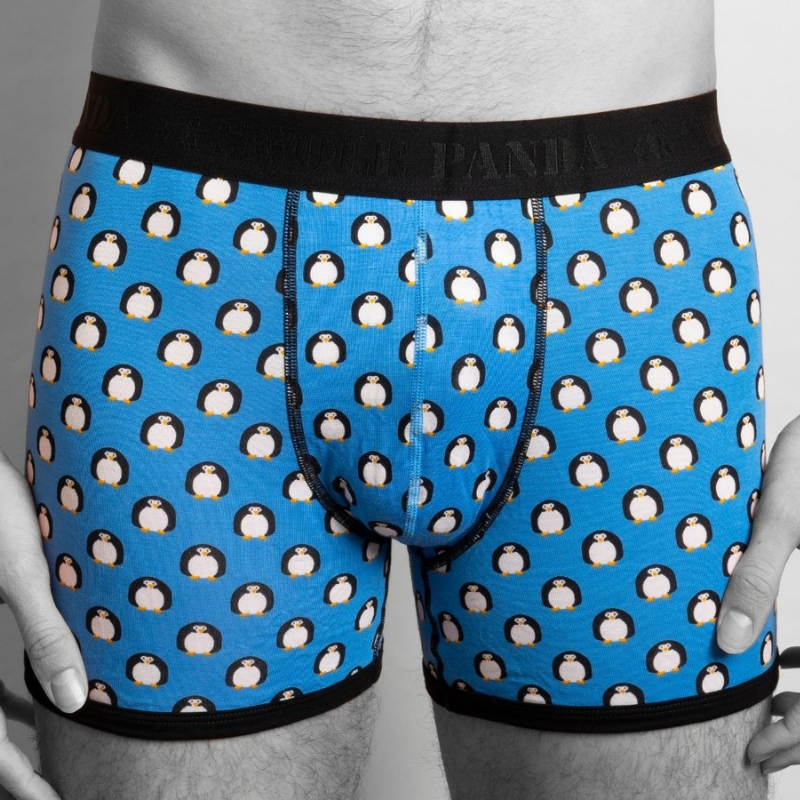 Bamboo Boxers 2 Pack - Penguins & Sharks Adeum