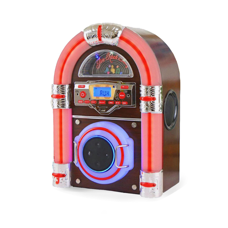 Jive Rock Sixty LAX Jukebox (Including Built in Alexa Dot) Adeum