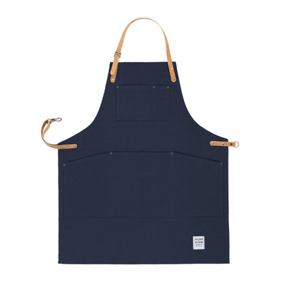 Navy Multi-purpose Apron with Cork Straps