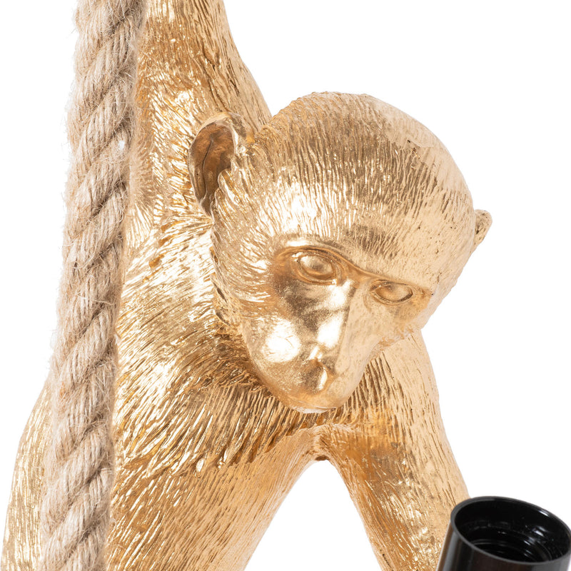 George The Monkey Hanging Gold Light Adeum