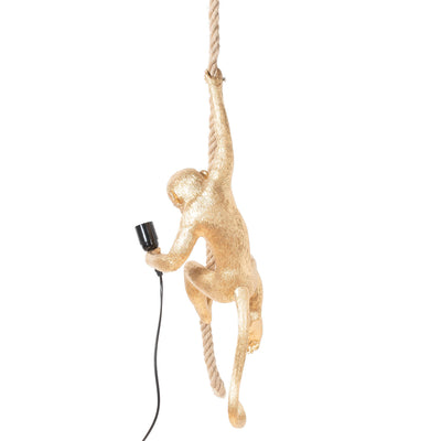 George The Monkey Hanging Gold Light Adeum