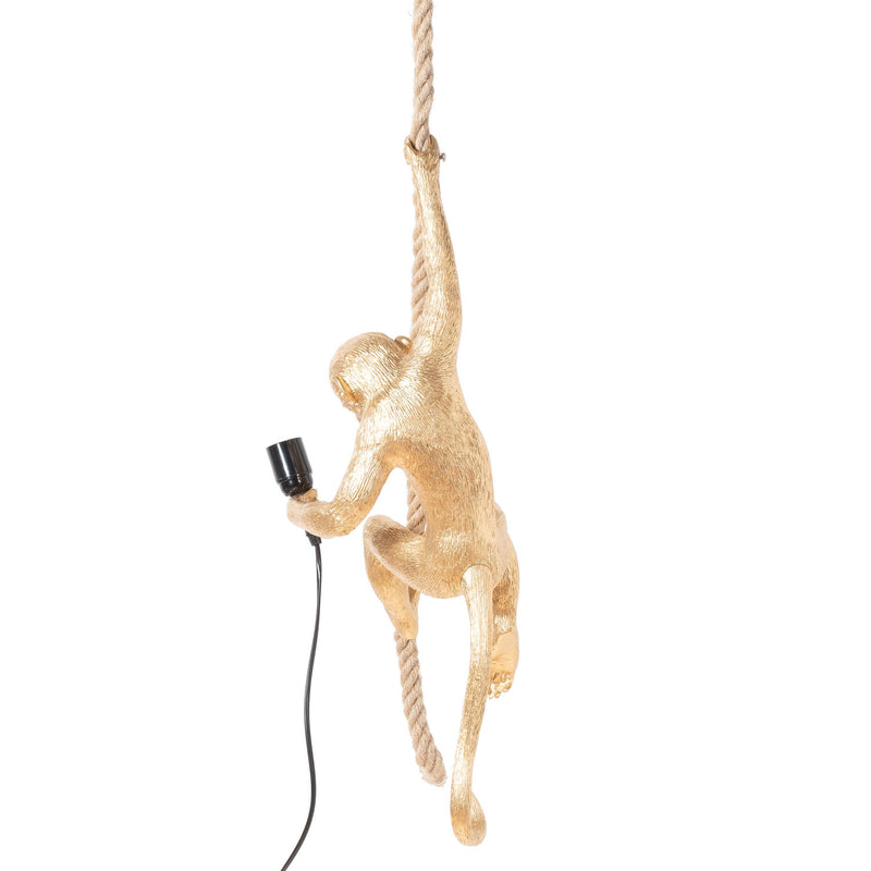 George The Monkey Hanging Gold Light Adeum