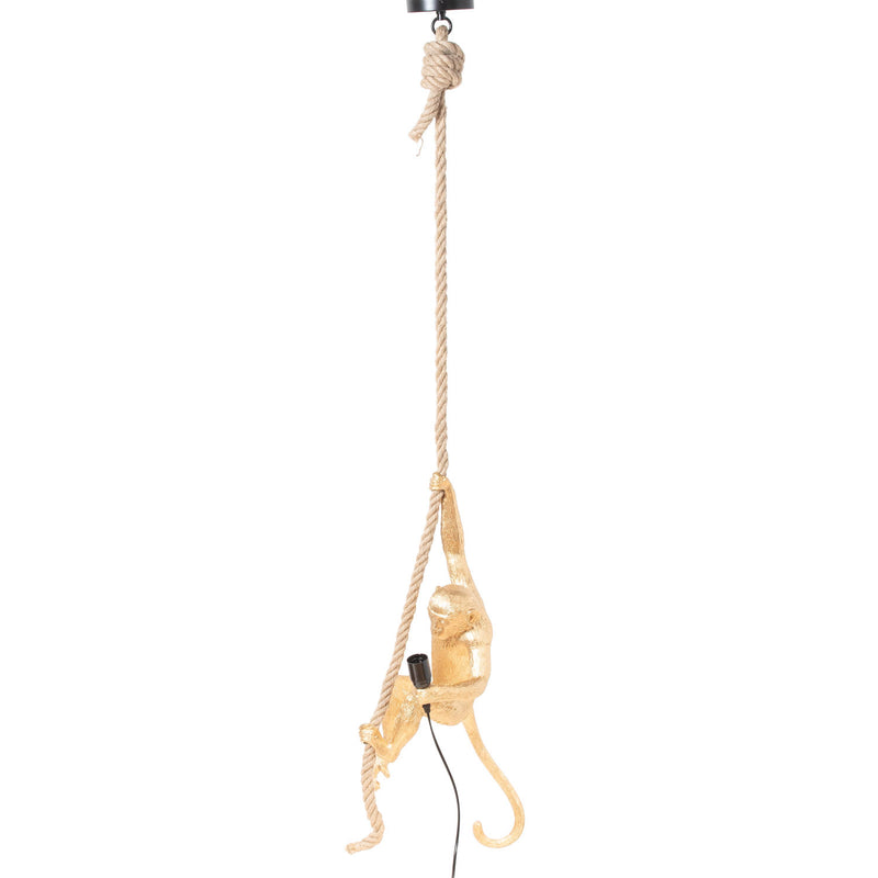 George The Monkey Hanging Gold Light Adeum