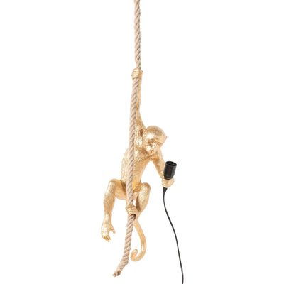 George The Monkey Hanging Gold Light Adeum