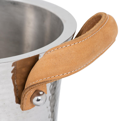 Leather Handled Ice Bucket Adeum