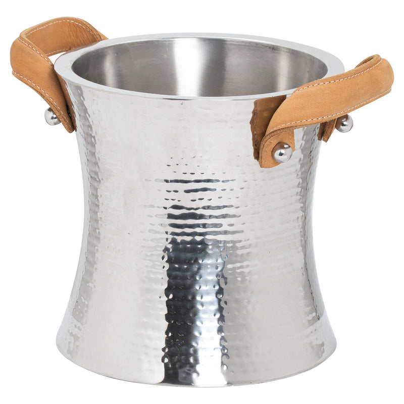 Leather Handled Ice Bucket Adeum