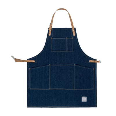 Denim Multi-purpose Apron with Cork Straps