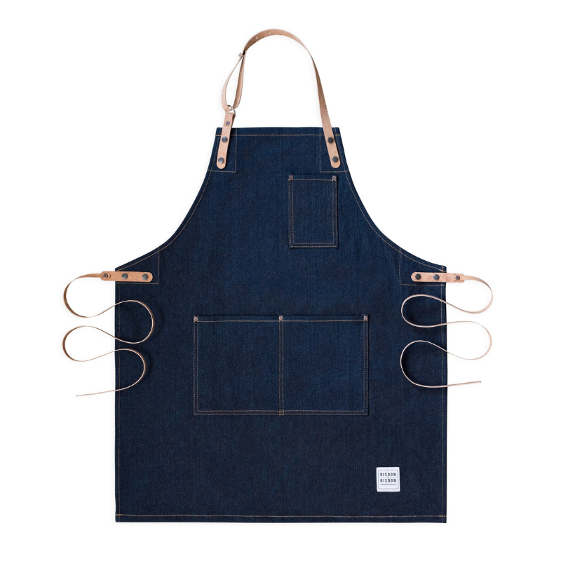 Blue Denim and Cork Apron