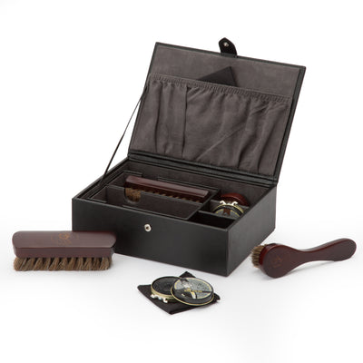 Black Shoe Shine Kit