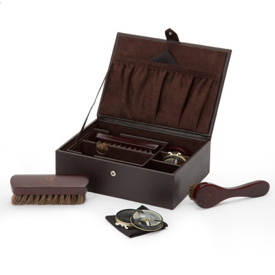 Brown Shoe Shine Kit