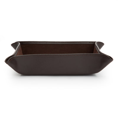 Brown Leather Coin Tray