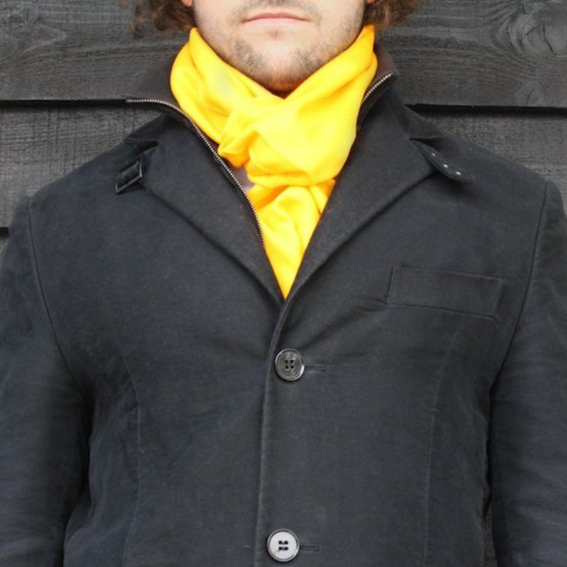 Yellow Bamboo Scarf Adeum