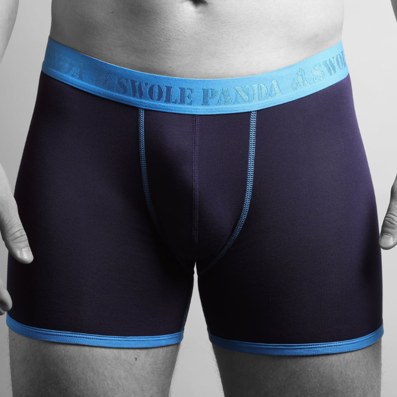 Bamboo Boxers 2 Pack - Navy Blue / Ducks Adeum