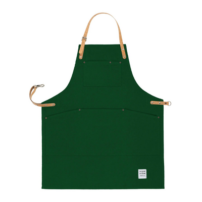 Green Multi-purpose Apron with Cork Straps