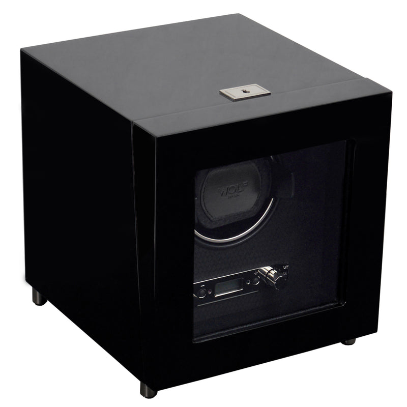 Black SAVOY Single Watch Winder