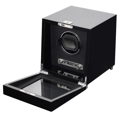 Black SAVOY Single Watch Winder