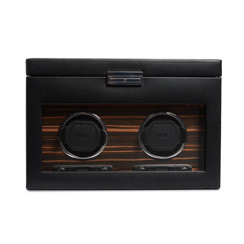 ROADSTER Double Watch Winder with Storage