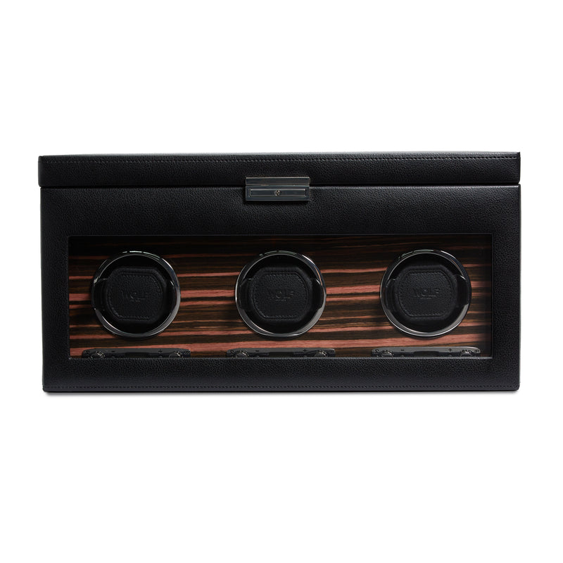 ROADSTER Triple Watch Winder with Storage