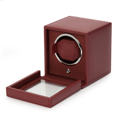 Bordeaux CUB Single Watch Winder with Cover