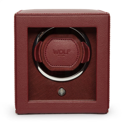 Bordeaux CUB Single Watch Winder with Cover