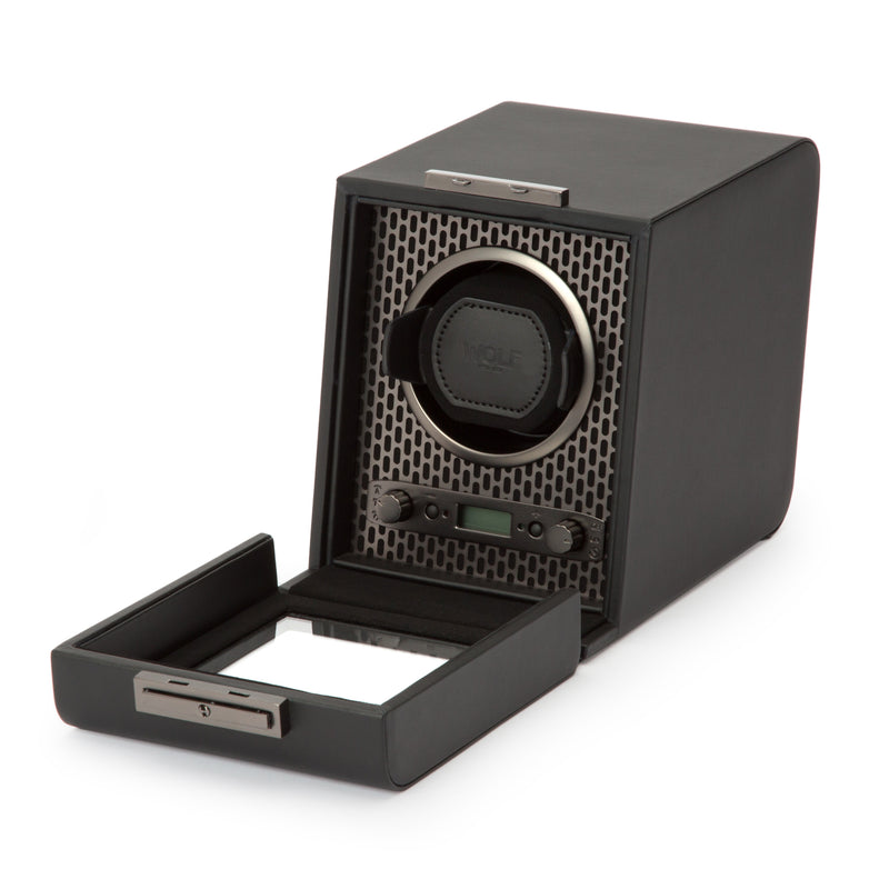 Single Watch Winder Black