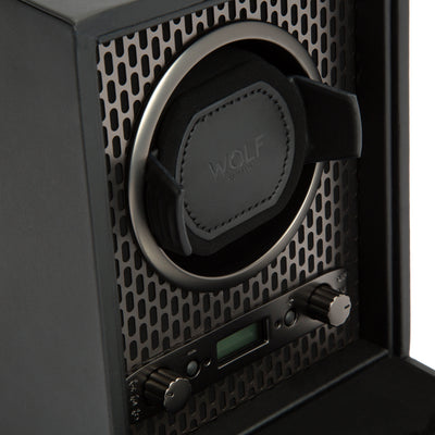 Single Watch Winder Black