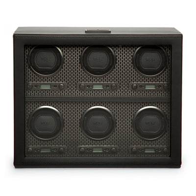 6PC Watch Winder Black