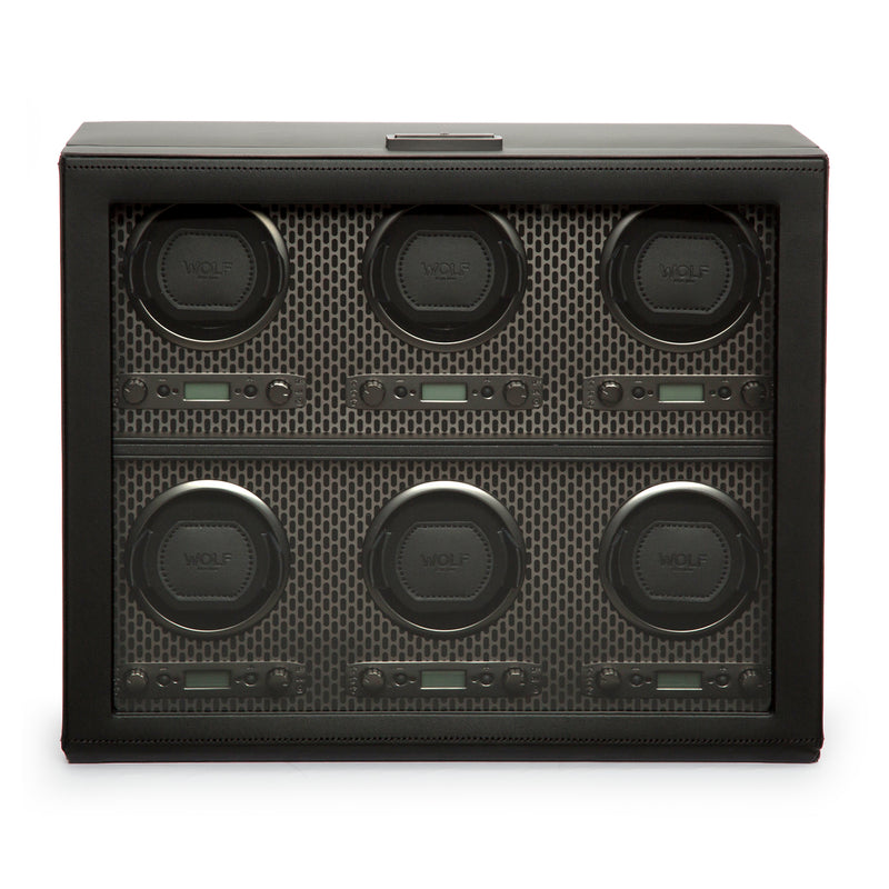 6PC Watch Winder Black