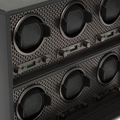 6PC Watch Winder Black