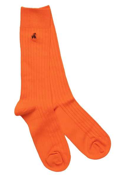 Orange and Blue Sock Bundle - Four Pairs Adeum