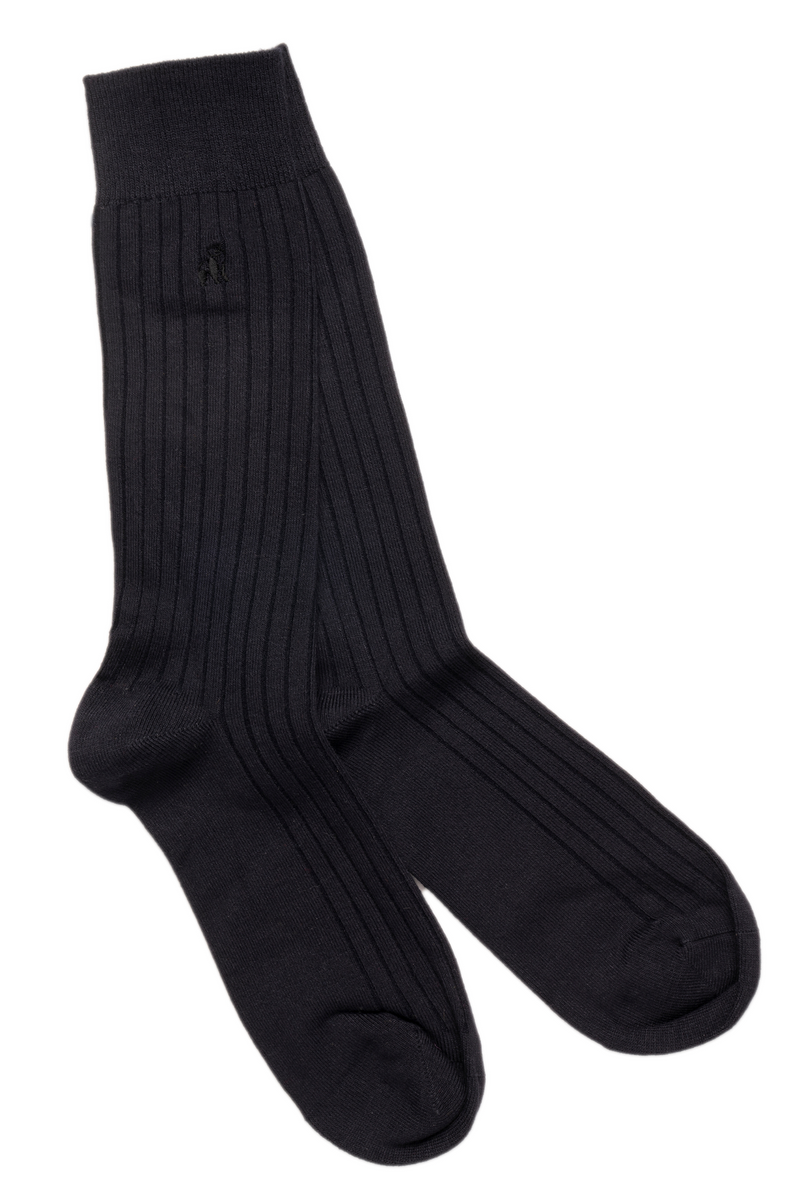 Plain Comfort Cuff Bamboo Sock Bundle - Four Pairs Adeum