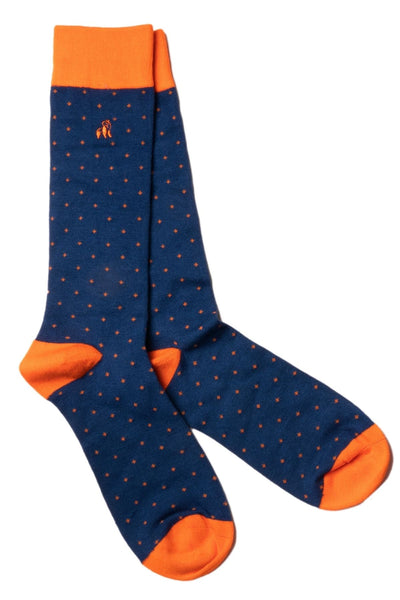 Spots & Stripes Comfort Cuff Bamboo Sock Bundle - Four Pairs Adeum