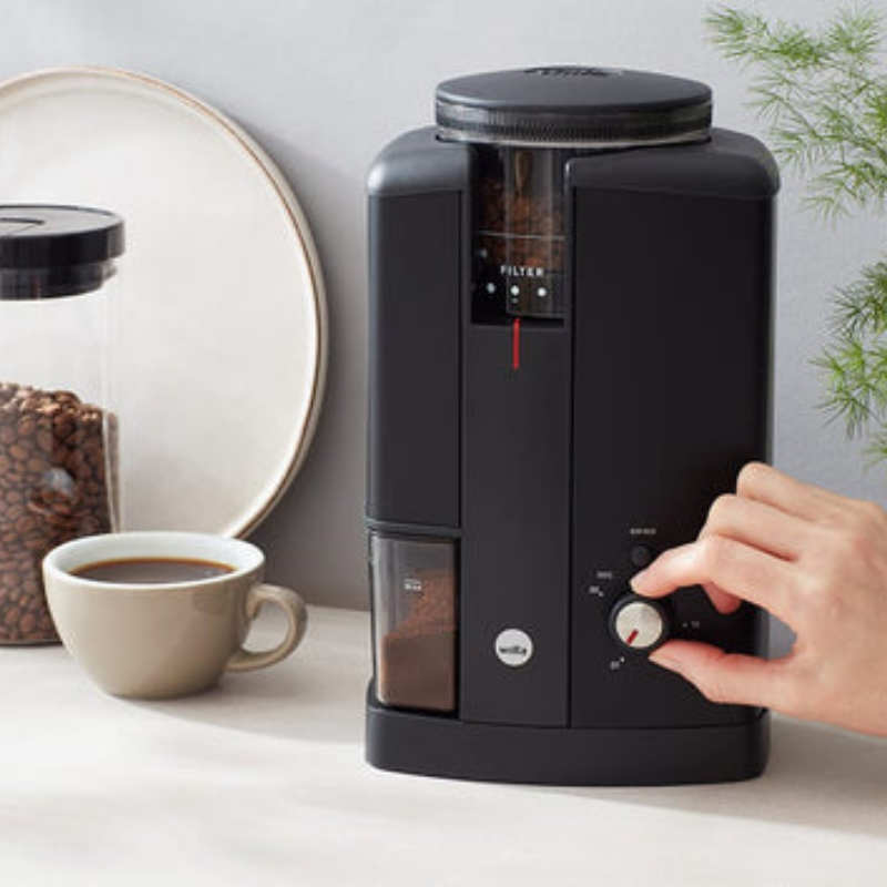 Wilfa Svart Aroma Precision Coffee Grinder (Black) Adeum