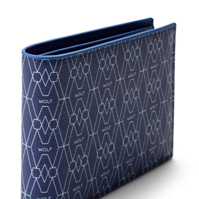 SIGNATURE Blue Billfold and Coin Wallet