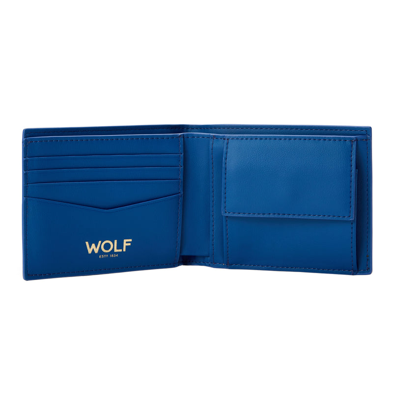 SIGNATURE Blue Billfold and Coin Wallet