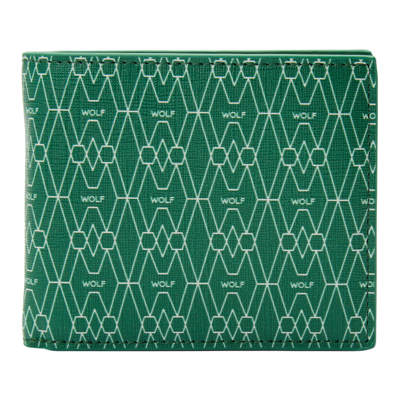 SIGNATURE Green Billfold and Coin Wallet