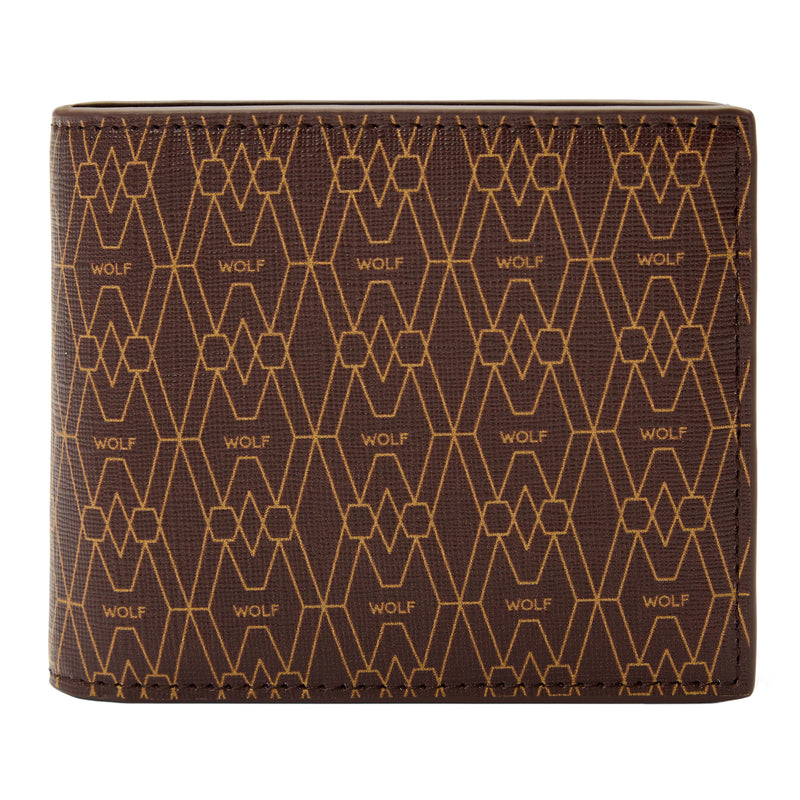 SIGNATURE Brown Billfold and Coin Wallet