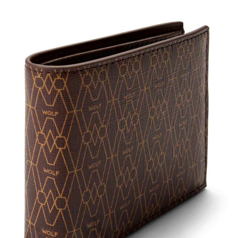 SIGNATURE Brown Billfold and Coin Wallet