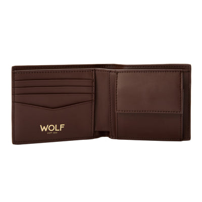 SIGNATURE Brown Billfold and Coin Wallet