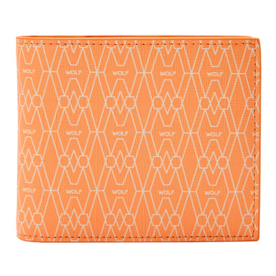 SIGNATURE Orange Billfold and Coin Wallet