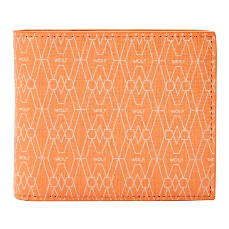 SIGNATURE Orange Billfold and Coin Wallet