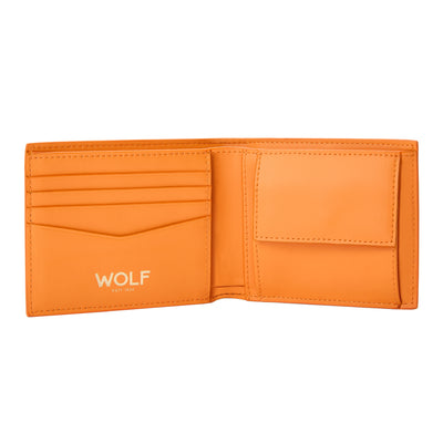 SIGNATURE Orange Billfold and Coin Wallet