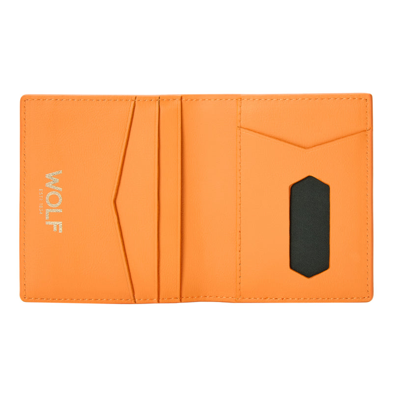 SIGNATURE Orange ID Card Wallet