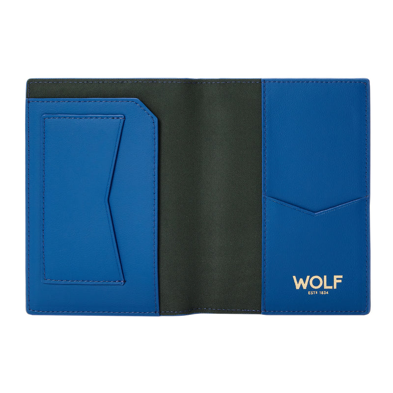 SIGNATURE Blue Passport Holder