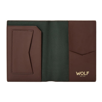 SIGNATURE Brown Passport Holder