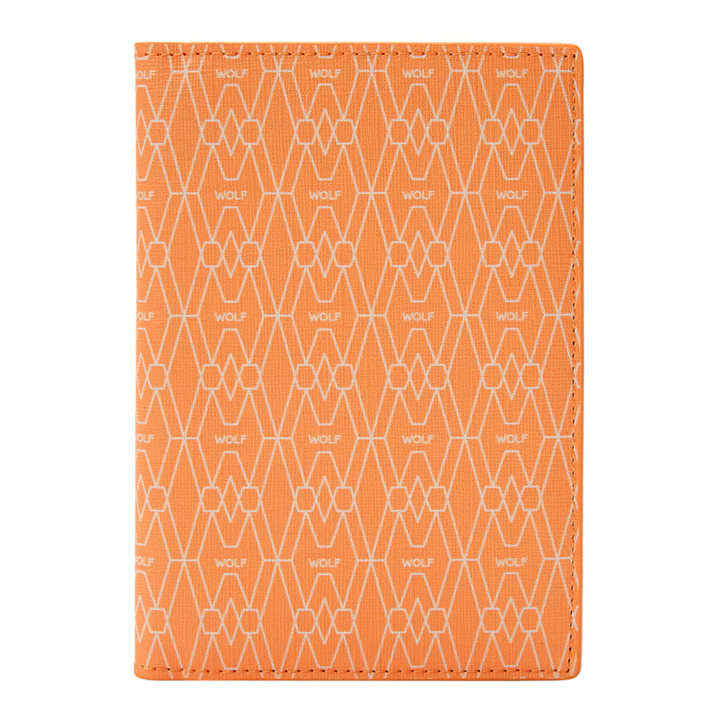 SIGNATURE Orange Passport Holder