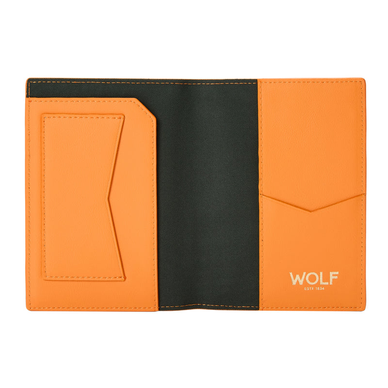 SIGNATURE Orange Passport Holder