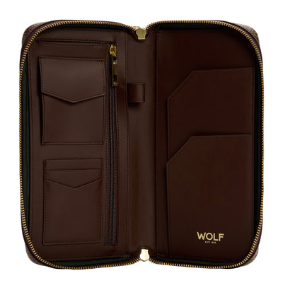 SIGNATURE Brown Travel Wallet