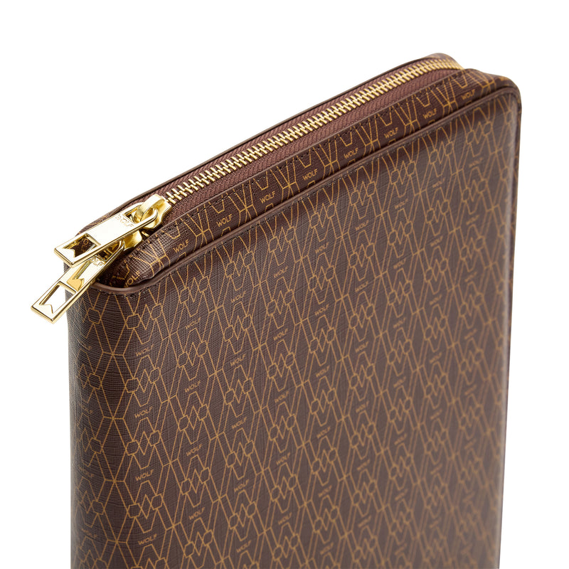 SIGNATURE Brown IPad Case